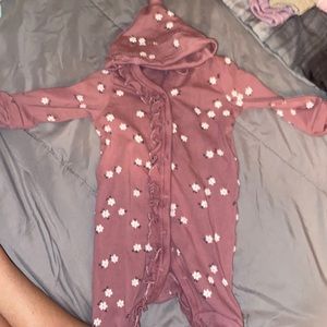 Floral Pajama with hat